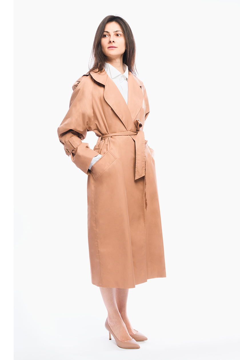 Lilia Ceaicovschi  trench coat SORE